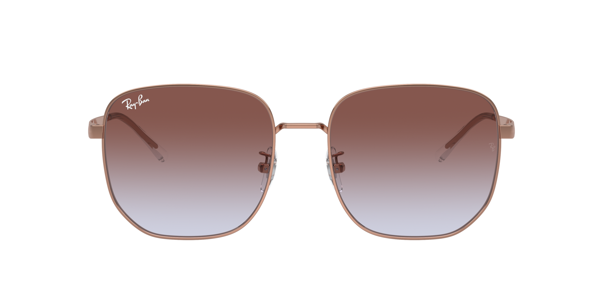 ban Ray-Ban RB3713D XL (57 - 18) with Violet lenses and Pink frame