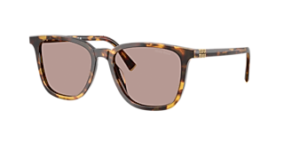 Miu Miu MU A56S L (66 - 02) with Violet lenses and Gold frame