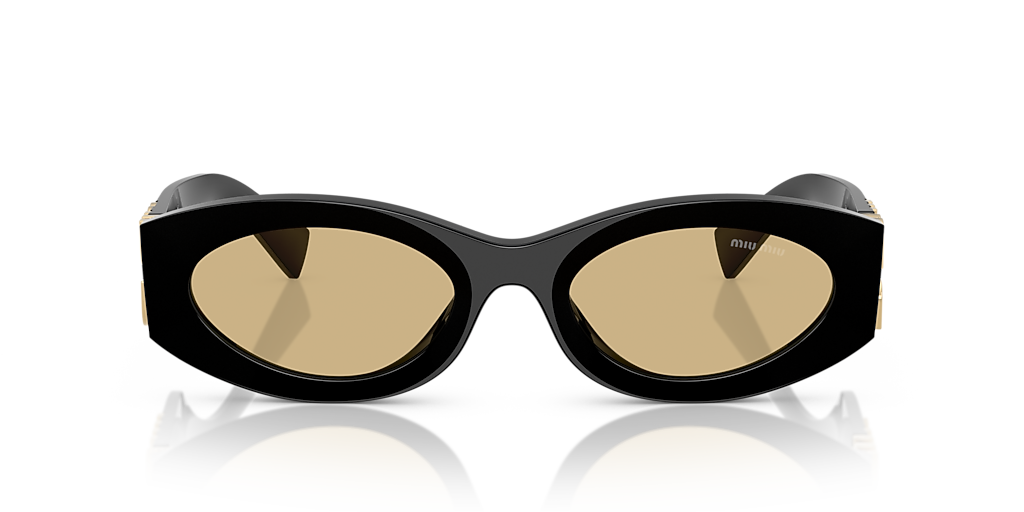 Miu Miu MU 11WS 0MU 11WS XL (54 - 21) with Yellow lenses and Black