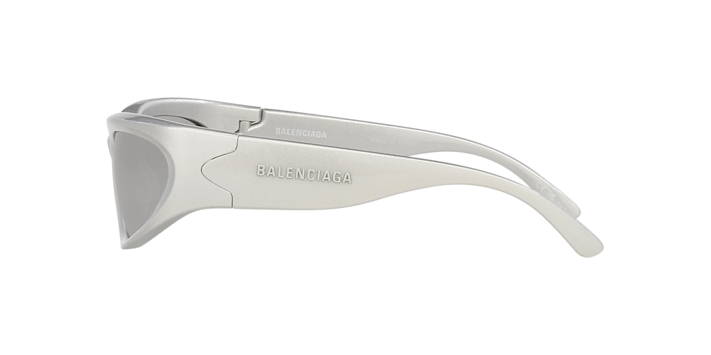 Balenciaga BB0157S XXL (65 - 17) with Silver lenses and Silver