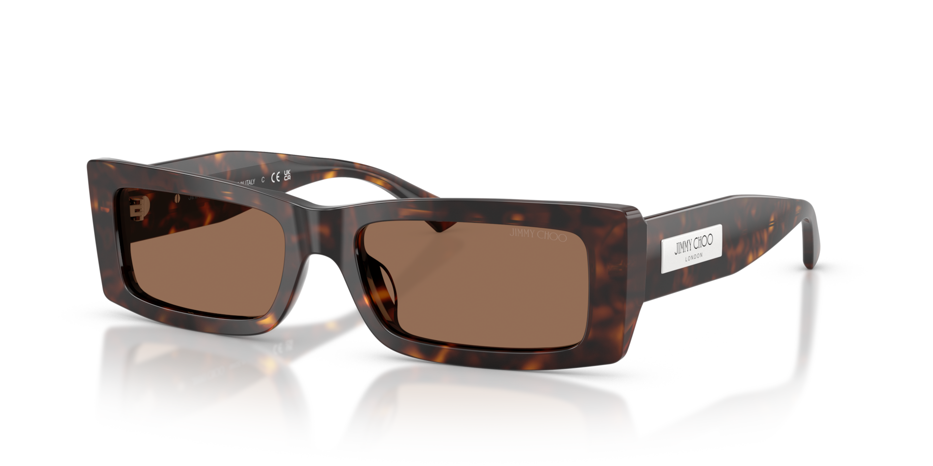 Jimmy Choo JC5040U S (54 - 17) with Brown lenses and Tortoise