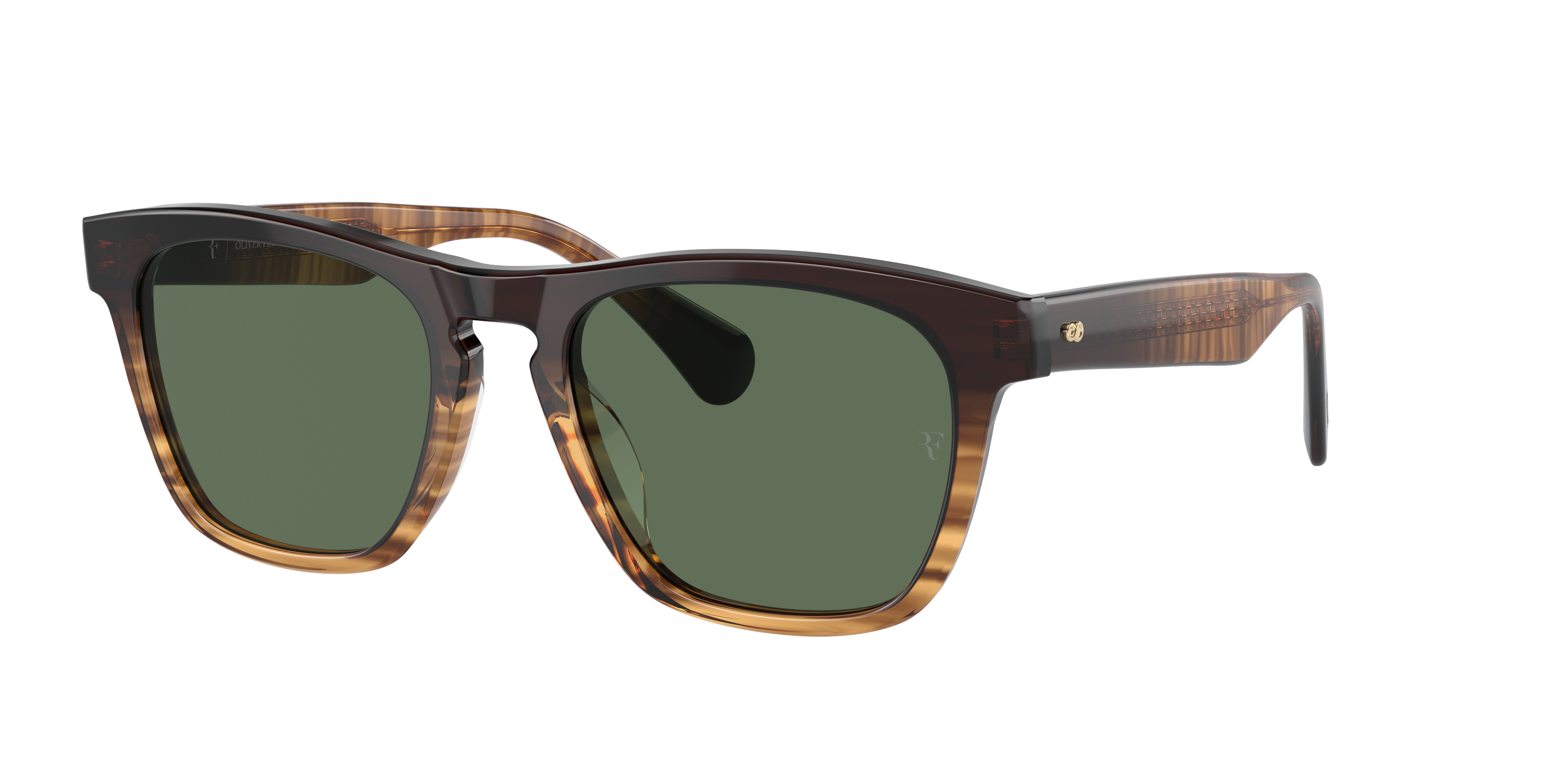 Oliver Peoples Unisex Sunglass R-3 -  Frame color: Cortado, Lens color: G-15 Polarised