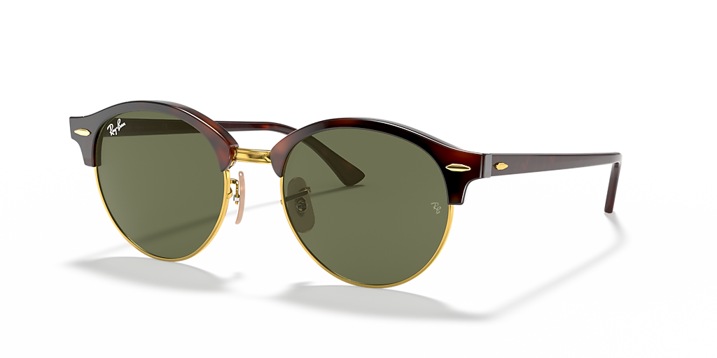 Ray-Ban Clubround Classic M (51 - 19) with Green lenses and