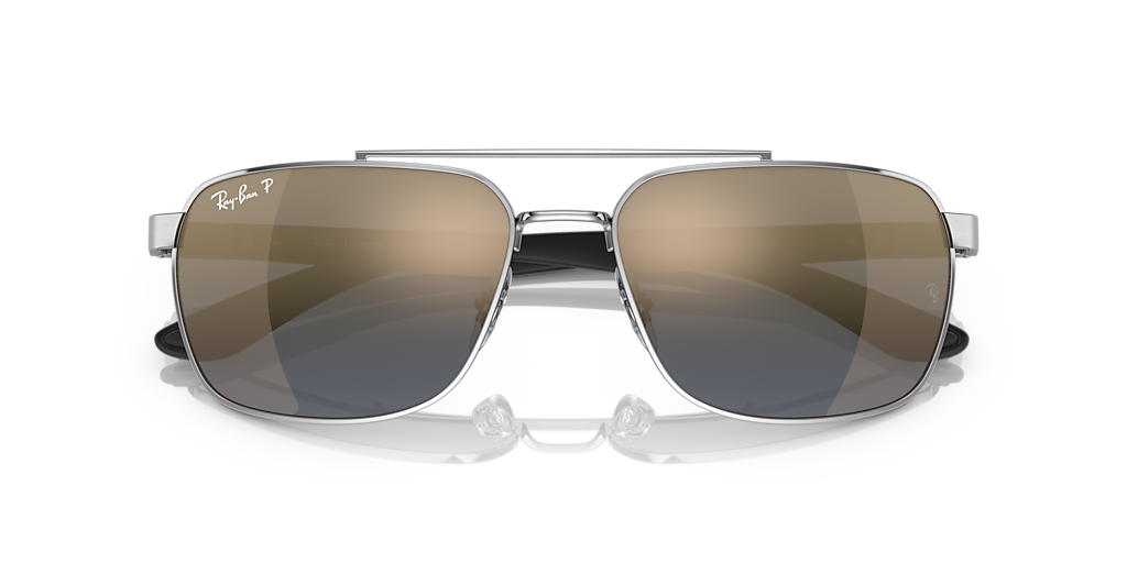 Ray-Ban RB3701 Polarized+ Lenses XXL (59 - 17) with Blue lenses