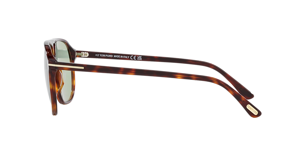 Tom Ford Bruce XXL (61 - 12) with Green lenses and Tortoise frame