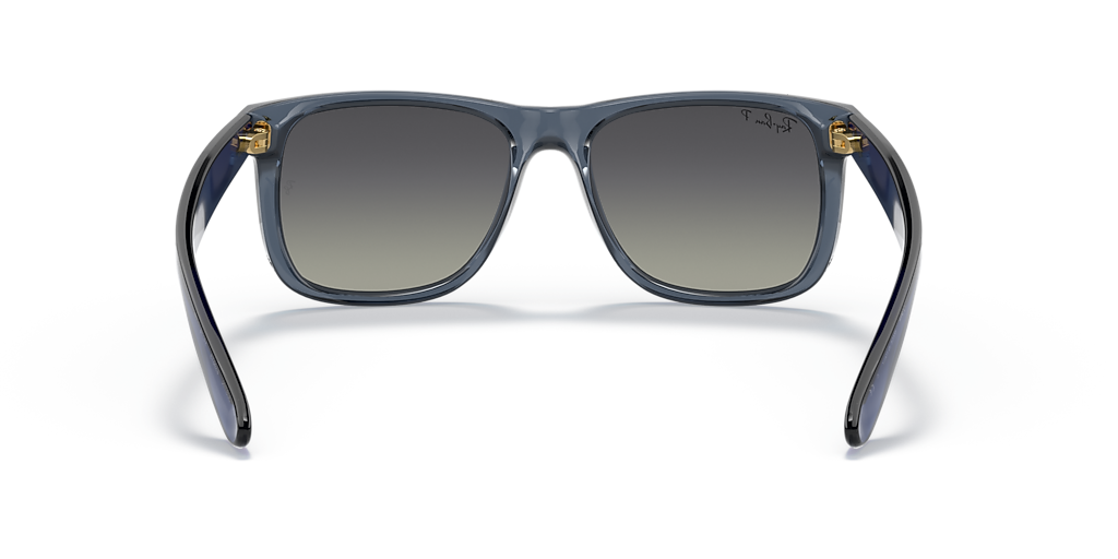 Ray-Ban Justin Classic S (54 - 16) with Grey lenses and Blue frame
