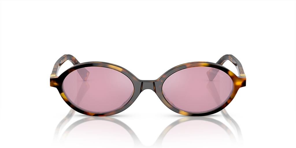 Miu Miu MU 04ZS S (50 - 18) com Lentes Vermelho e Armação