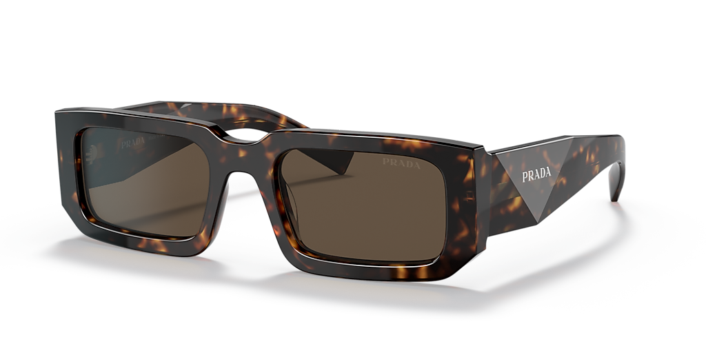 Prada PR 06YS M (53 - 21) with Brown lenses and Tortoise frame