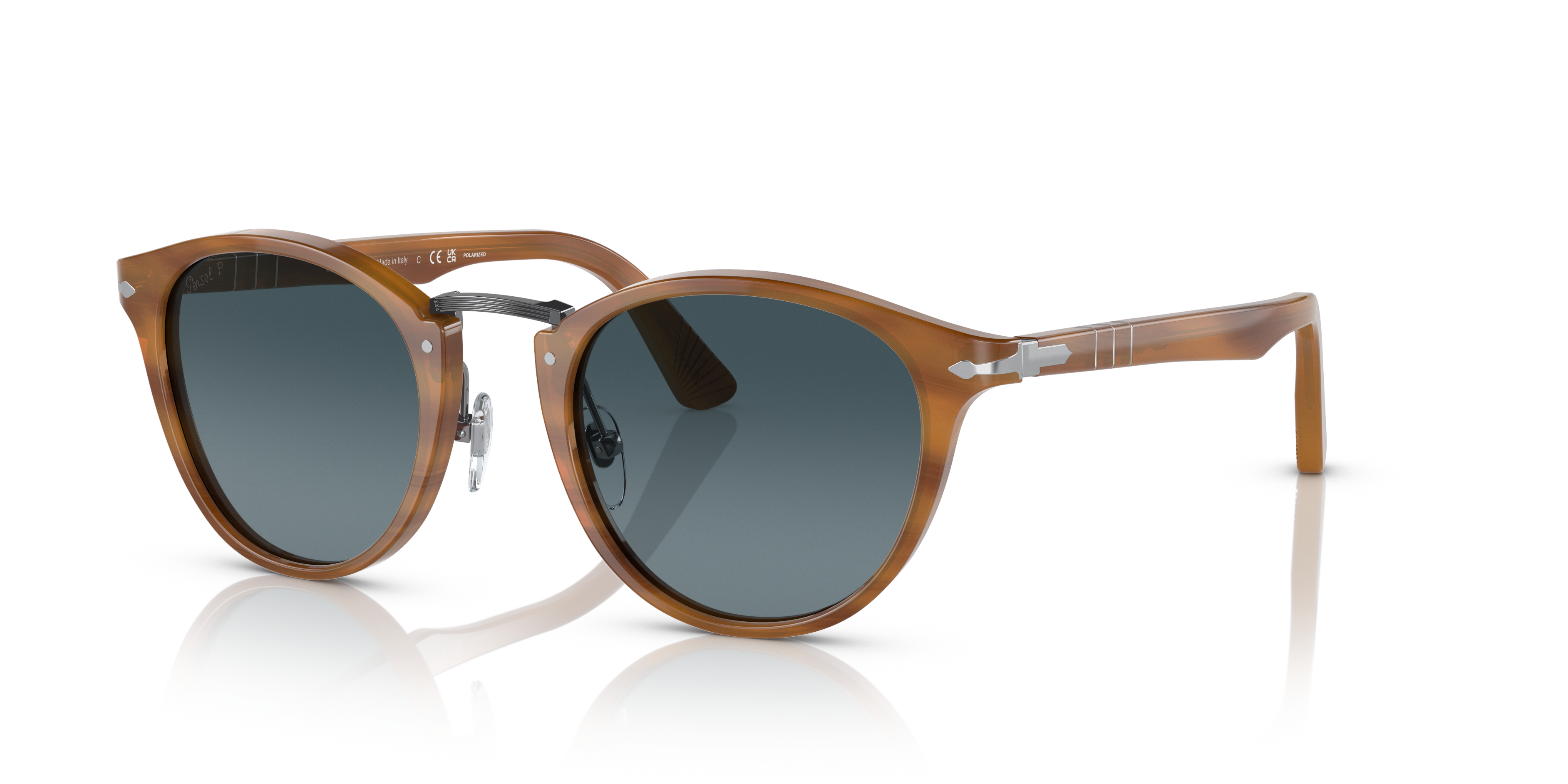 Persol PO3108S M (49 - 22) with Blue lenses and Tortoise frame