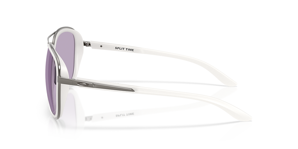 Oakley Split Time L (58 - 13) with Grey lenses and White frame