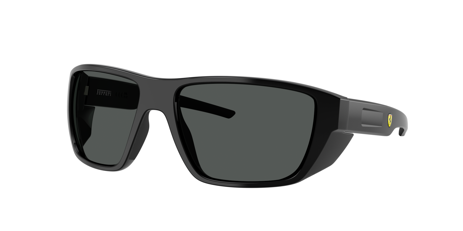 Ferrari Scuderia Men's Grey Man Fz6012u 501/87 Sunglasses Injected Black Squared Normal - Image 2