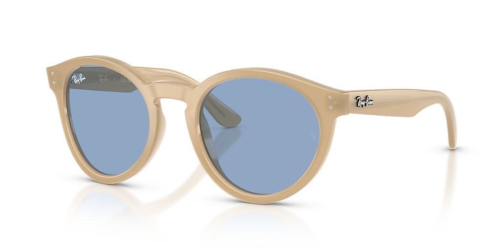 Ray-Ban 2180 Reverse M (52 - 22) with Blue lenses and Brown 