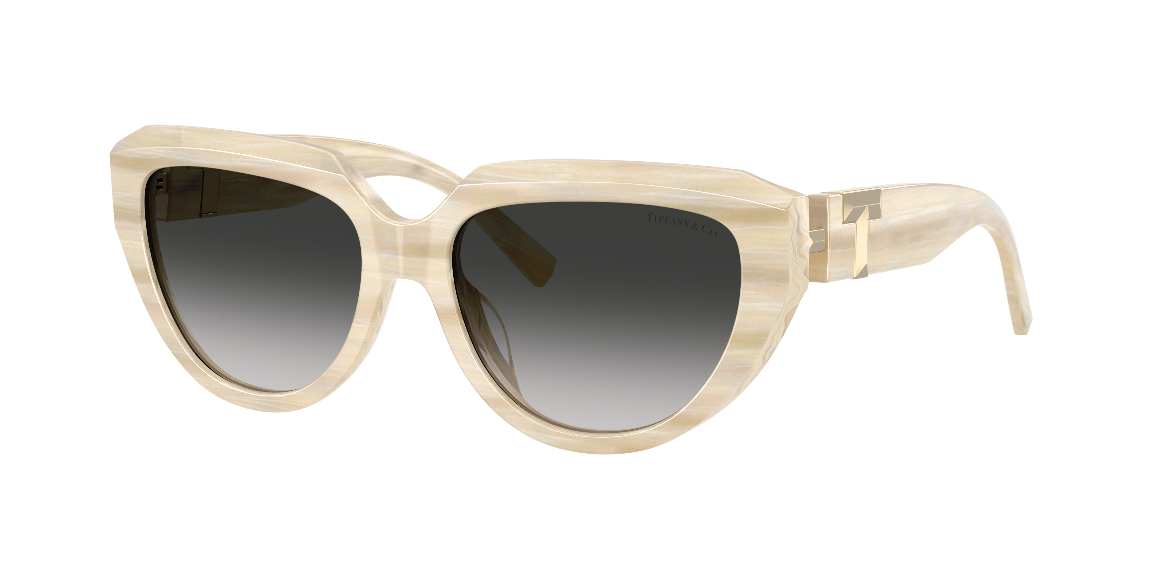 Tiffany & Co. TF4238U L (55 - 17) with Grey lenses and Beige frame