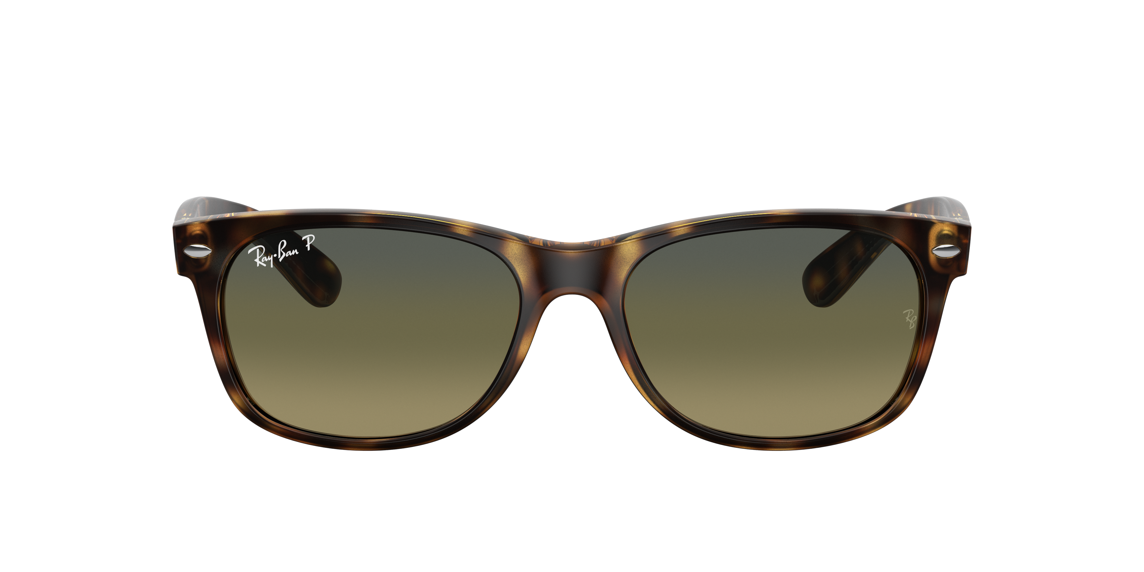 Ray-Ban New Wayfarer Classic M (55 - 18) with Blue lenses and