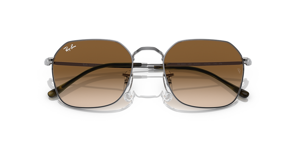 Ray-Ban Jim XL (55 - 20) with Brown lenses and Grey frame