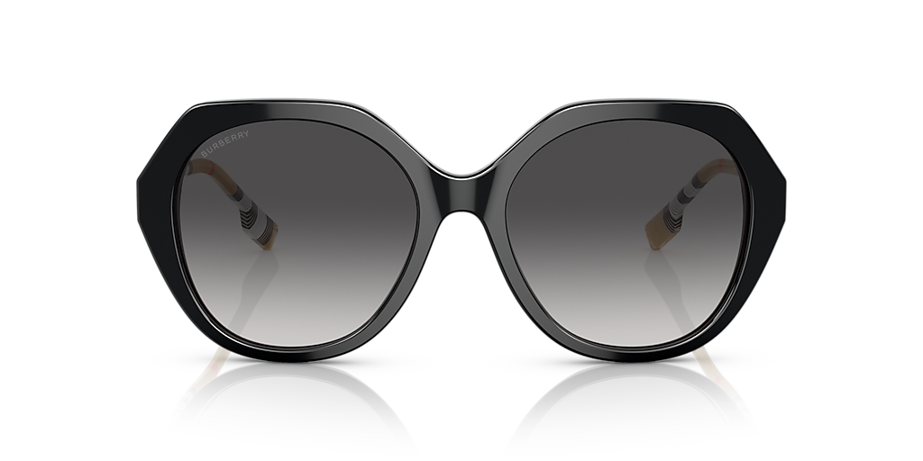 Burberry Vanessa XL (57 - 18) with Grey lenses and Black frame