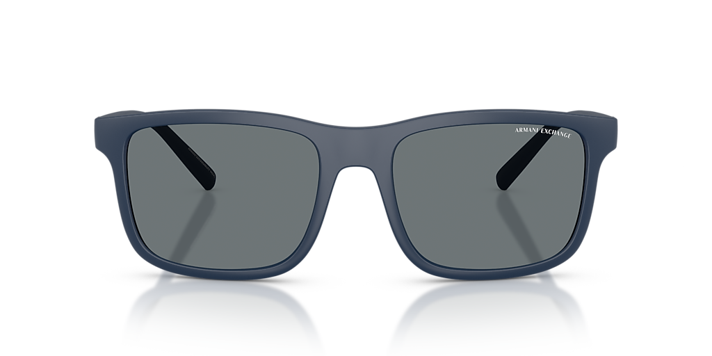 Armani Exchange AX4145S XXL (57 - 19) with Blue lenses and Blue