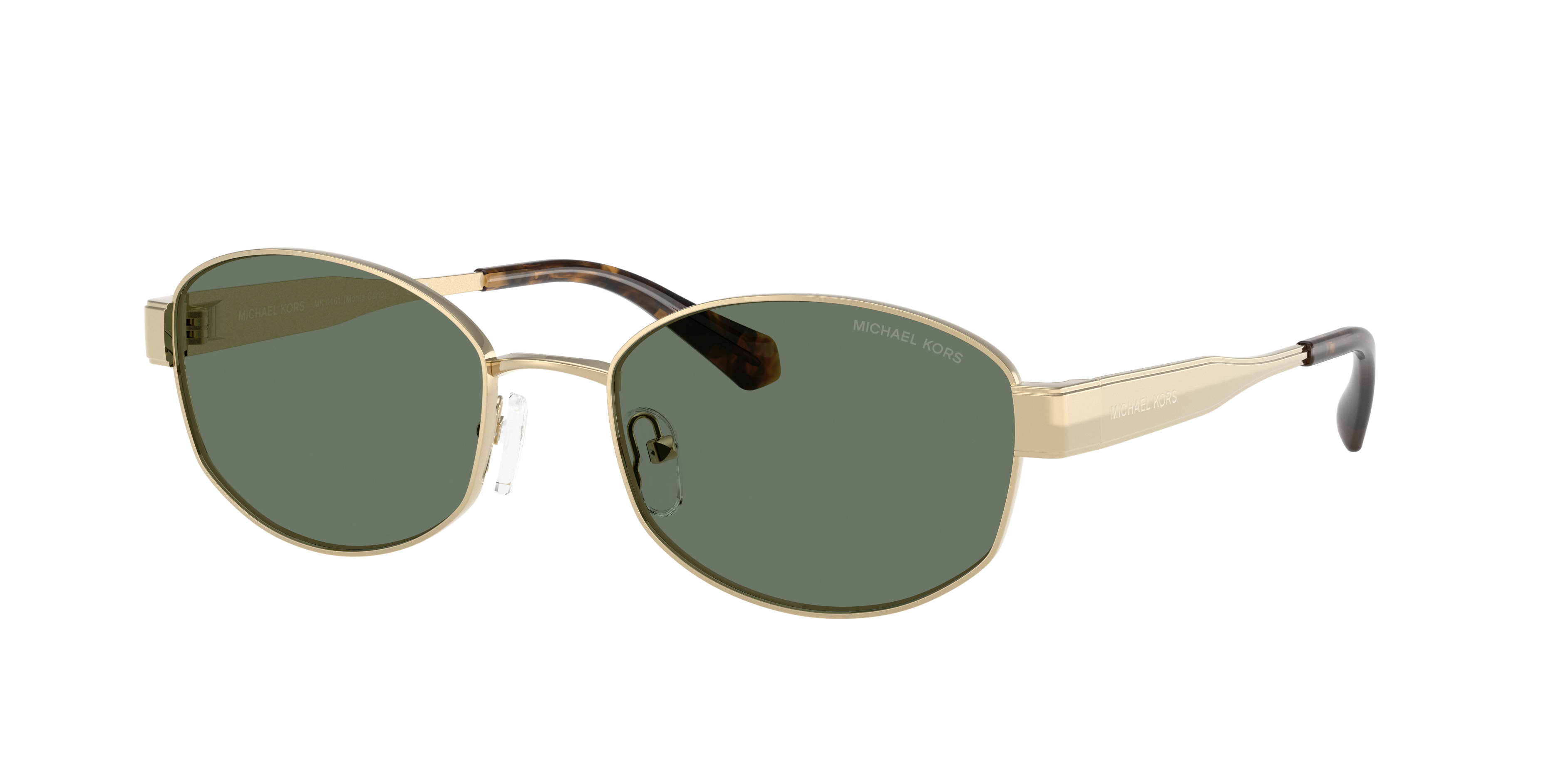 Michael Kors Monte Carlo XL (56 - 19) with Green lenses and Gold