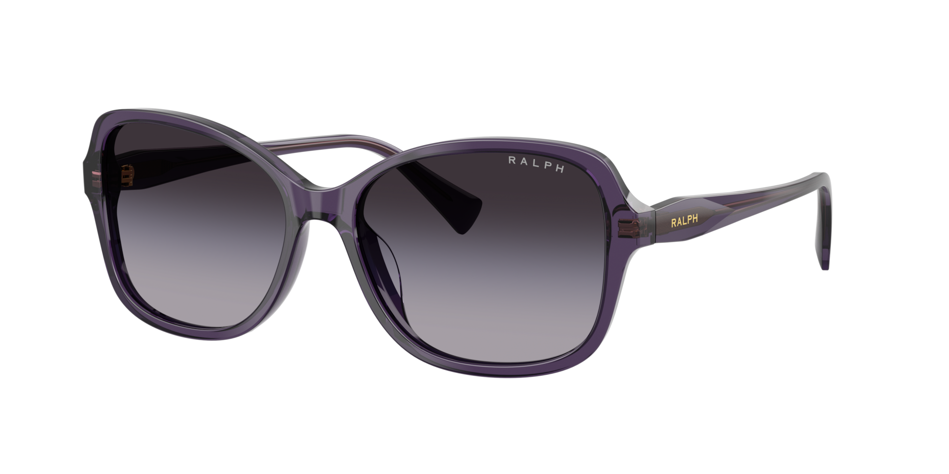 Ralph Woman Sunglass RA5351U -  Frame color: Dark Violet, Lens color: Gradient Grey
