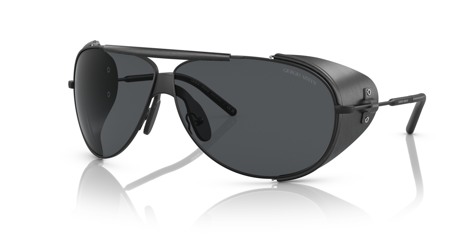 Giorgio Armani AR6139Q XXL (69 - 09) with Grey lenses and Black