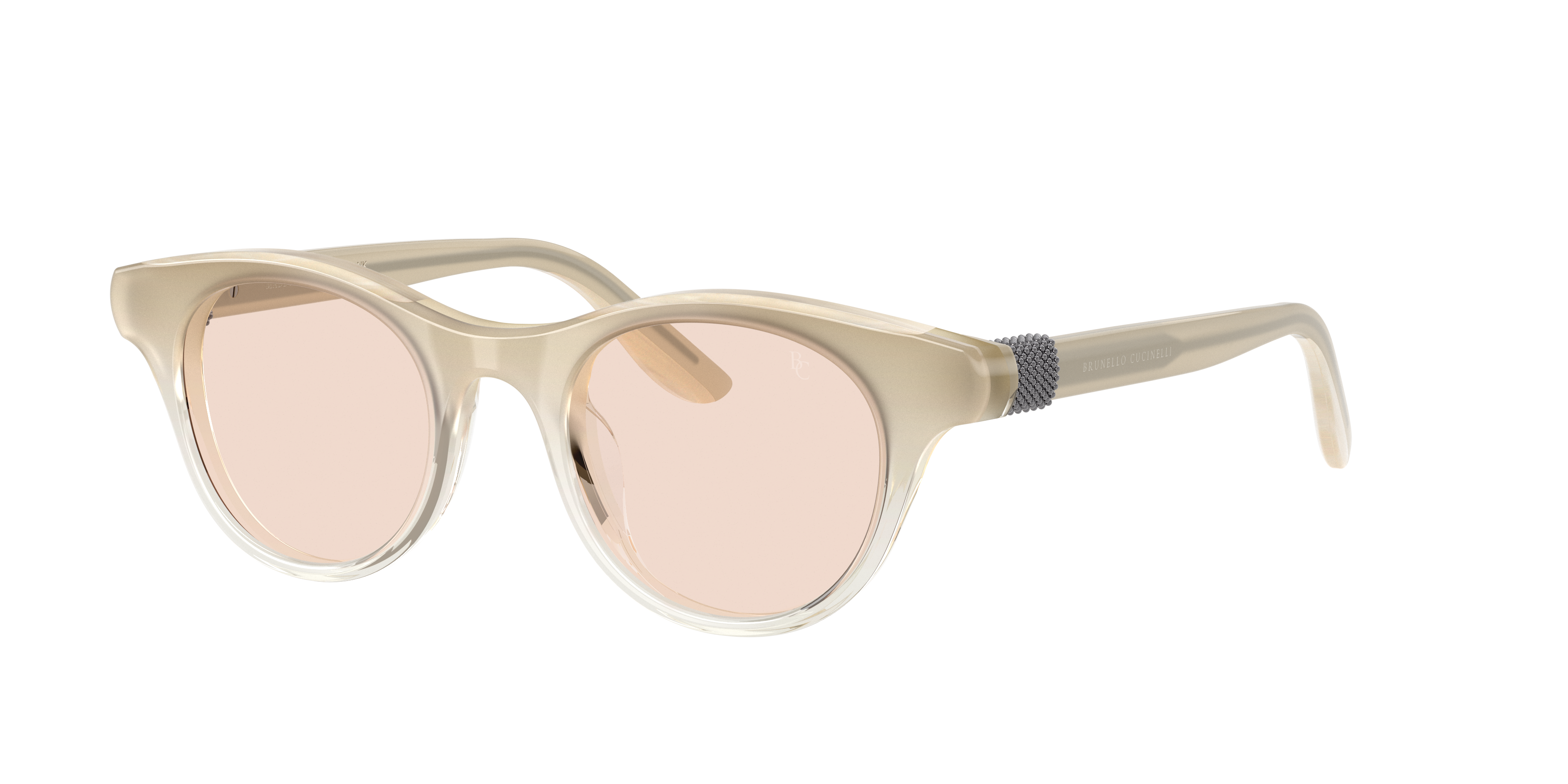 Brunello Cucinelli Woman Sunglass BC4016S PIGALLE -  Frame color: Chantilly, Lens color: Pastis