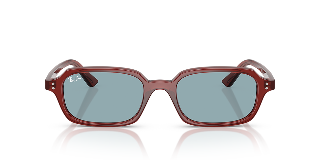 Ray-Ban Zuri Bio-Based L (52 - 19) with Blue lenses and Brown