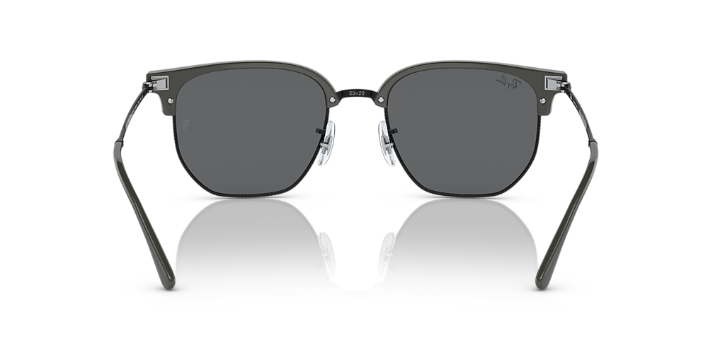 Ray-Ban New Clubmaster XL (53 - 20) com Lentes Cinza e Armação