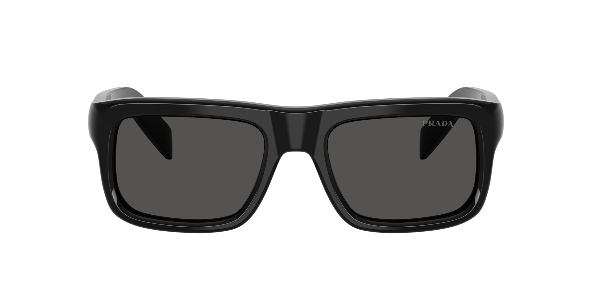 Prada PR D11S M (54 - 20) with Grey lenses and Black frame