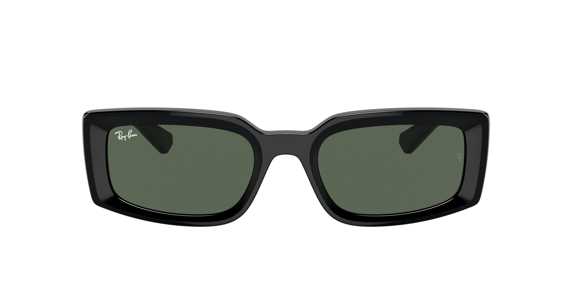 KEIJU着用 Ray-Ban（レイバン）KILLIAN サングラスRB4395 Ray-Ban Kiliane Bio-Based M (54 - 21) with Green lenses and Black