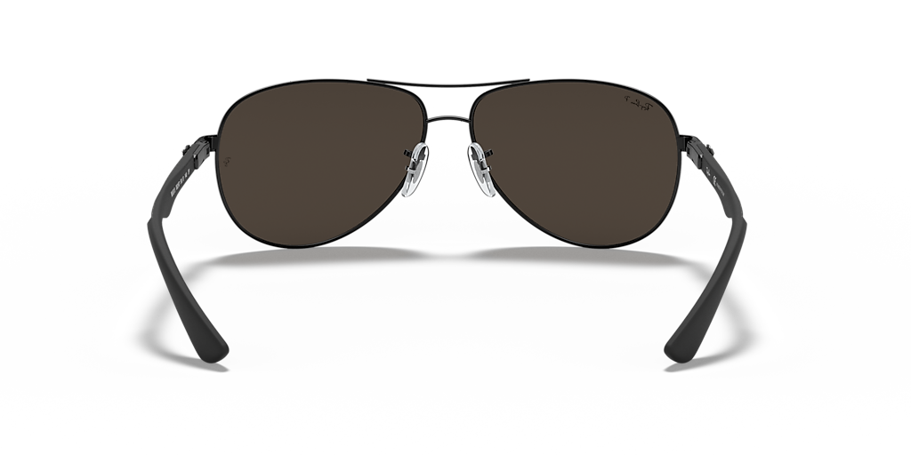 即決 RayBan レイバン サングラス RB8313 Ray-Ban Carbon Fibre XL (61 - 13) with Grey lenses and Black frame