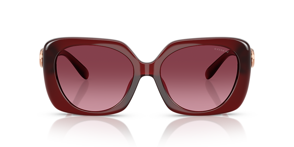 Coach CAD33 M (55 - 17) with Red lenses and Red frame | Sunglass Hut®