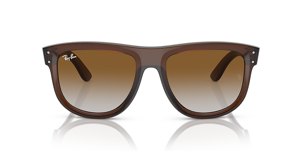 Ray-Ban Boyfriend Reverse L (56 - 18) with Brown lenses and Brown