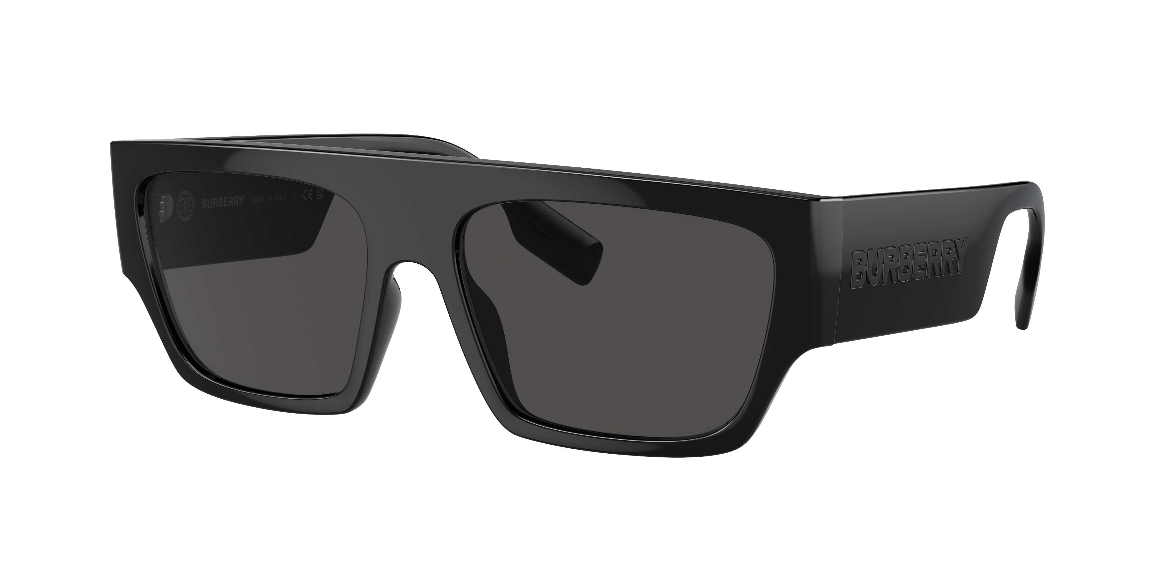 Burberry Micah XL (58 - 17) with Grey lenses and Black frame