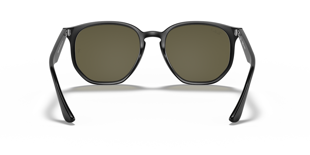 レイページ Ray-Ban RB4306 L (54 - 19) with Green lenses and Black frame