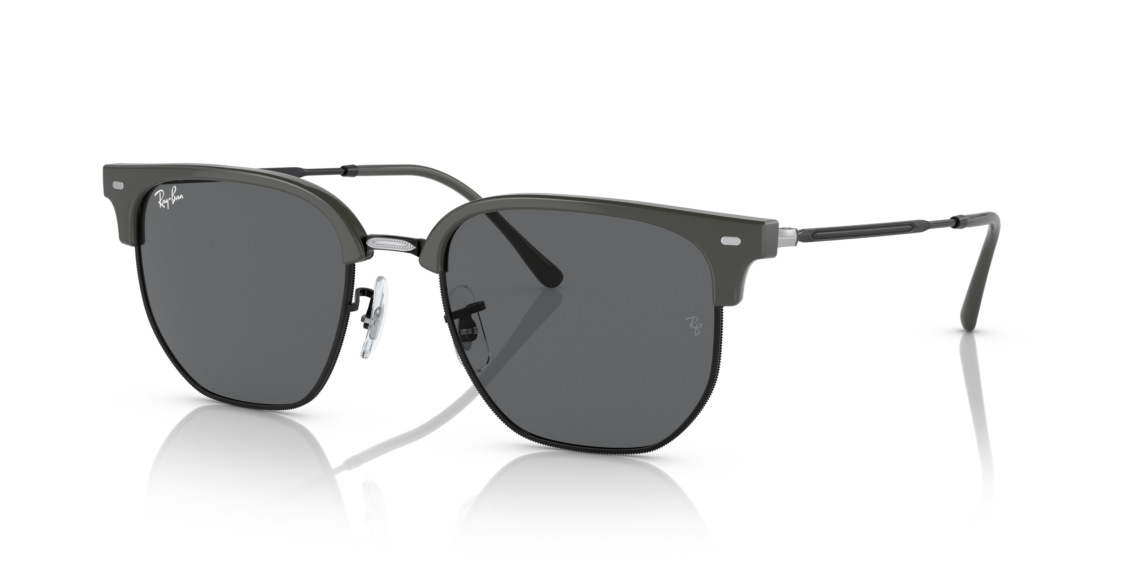 Ray-Ban New Clubmaster L (51 - 20) with Grey lenses and Black