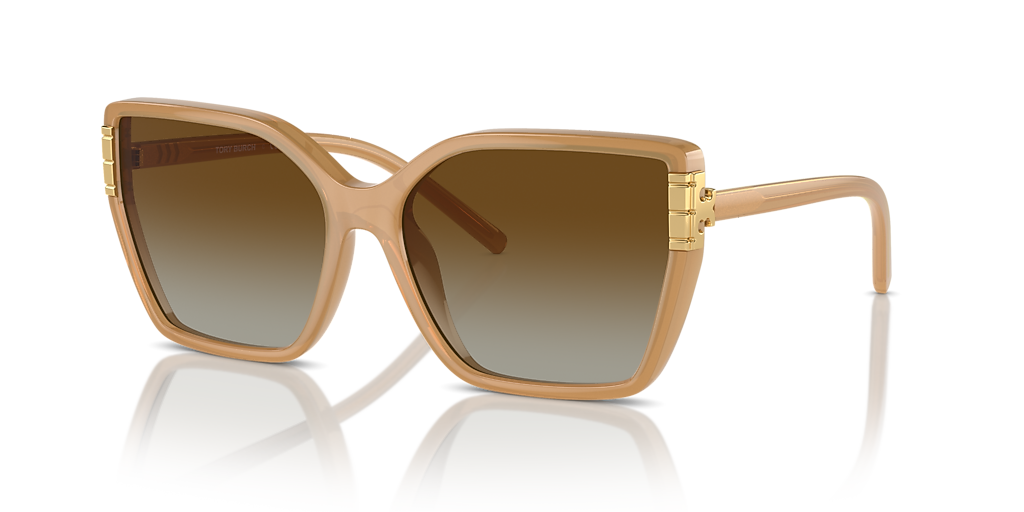 Tory Burch TY9076U L (58 - 16) with Brown lenses and Brown  display picture 3
