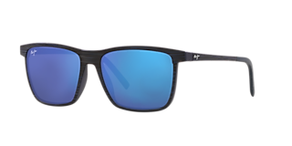 Maui Jim Kikonia Xl L (55 - 22) with Grey lenses and Black frame