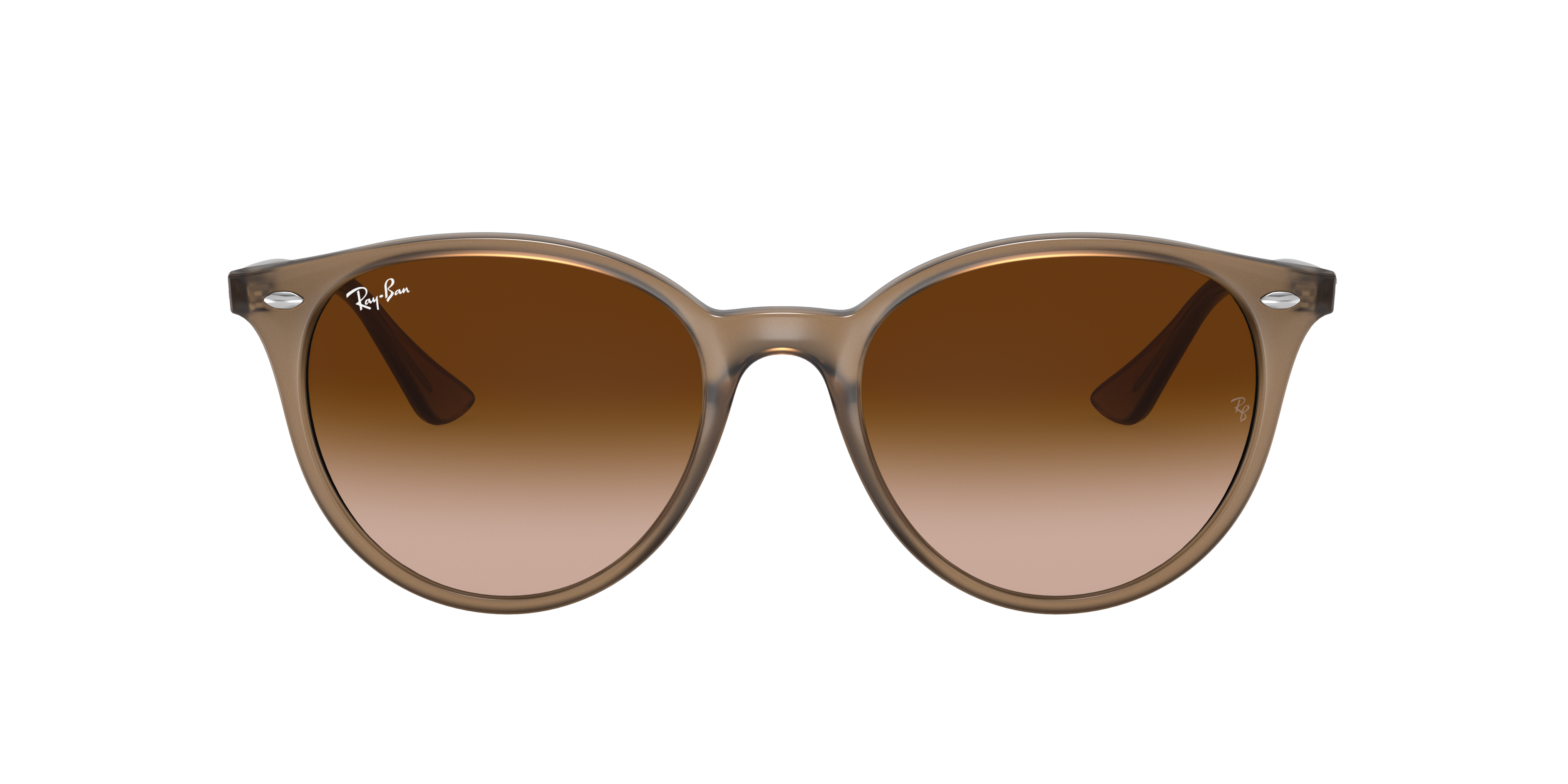 Ray-Ban RB4305 M (53 - 19) with Brown lenses and Beige frame