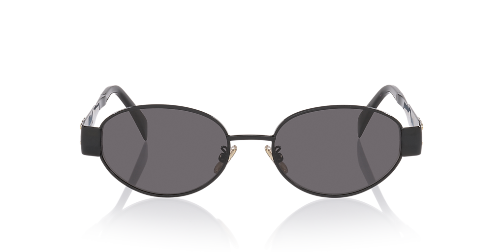 Celine CL40235U S (54 - 18) with Grey lenses and Black frame