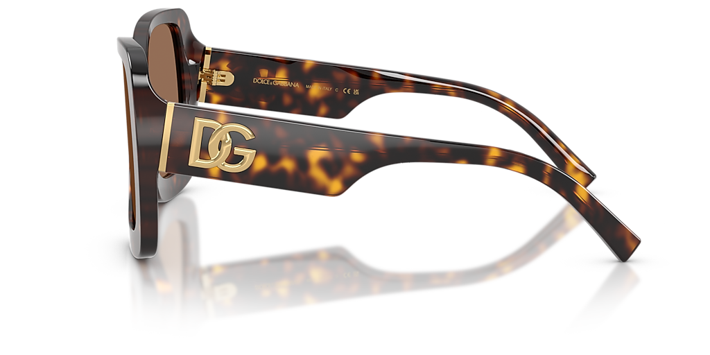 Dolce&Gabbana DG4513 L (55 - 21) with Brown lenses and Tortoise