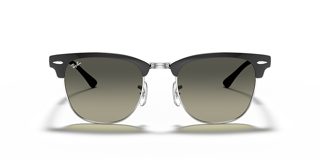 Ray-Ban Clubmaster Metal L (51 - 21) with Grey lenses and Black