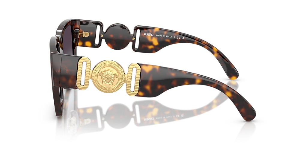 Versace VE4483D L (57 - 16) with Grey lenses and Tortoise frame
