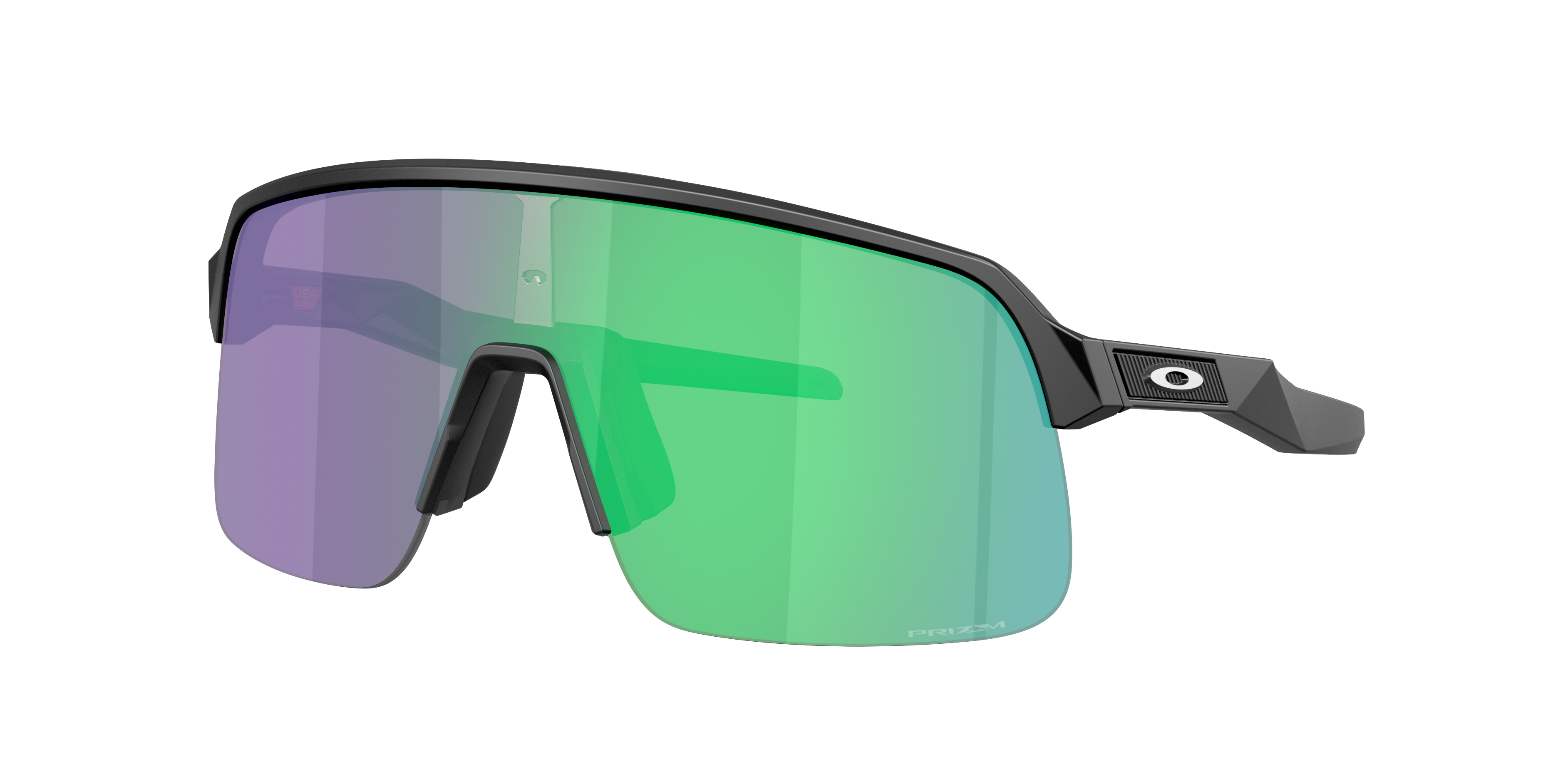 Oakley Unisex Sunglass Sutro™ Lite S -  Frame color: Matte Black, Lens color: Prizm Jade