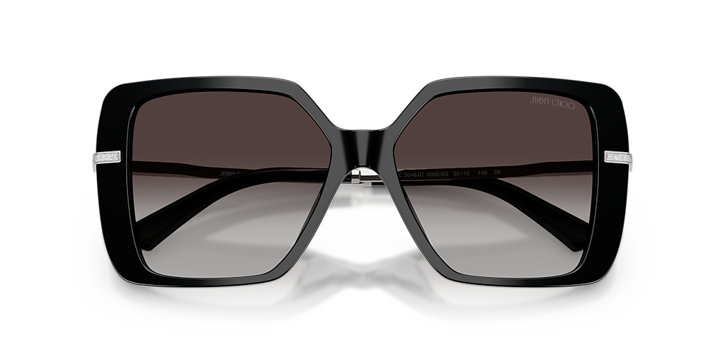 ＪＹＪ Jimmy Choo JC5048JU XL (55 - 15) with Grey lenses and Black frame
