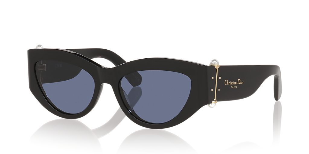 DIOR Diortribales B1I S (55 - 17) with Blue lenses and Black frame