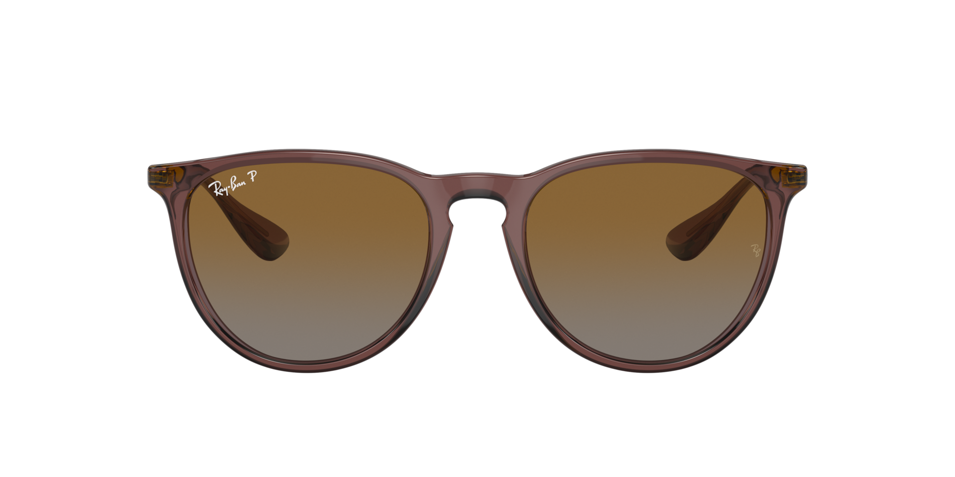 Ray-Ban Erika Classic M (54 - 18) with Brown lenses and Brown
