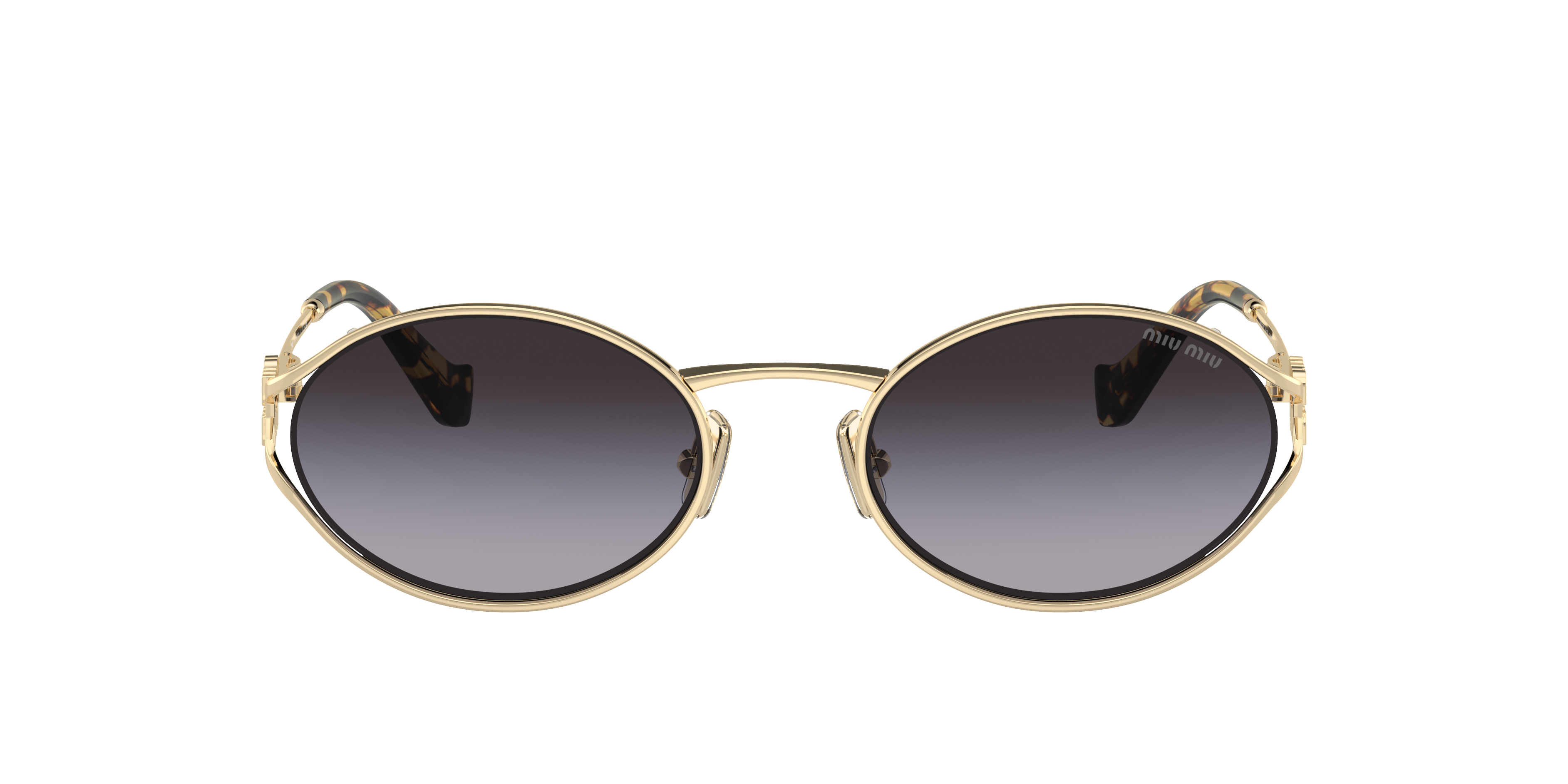 Miu Miu MU 52YS L (54 - 21) with Grey lenses and Gold frame