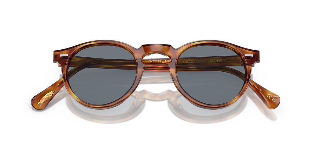 Oliver Peoples Gregory Peck Sun XS (47 - 23) with Blue lenses and