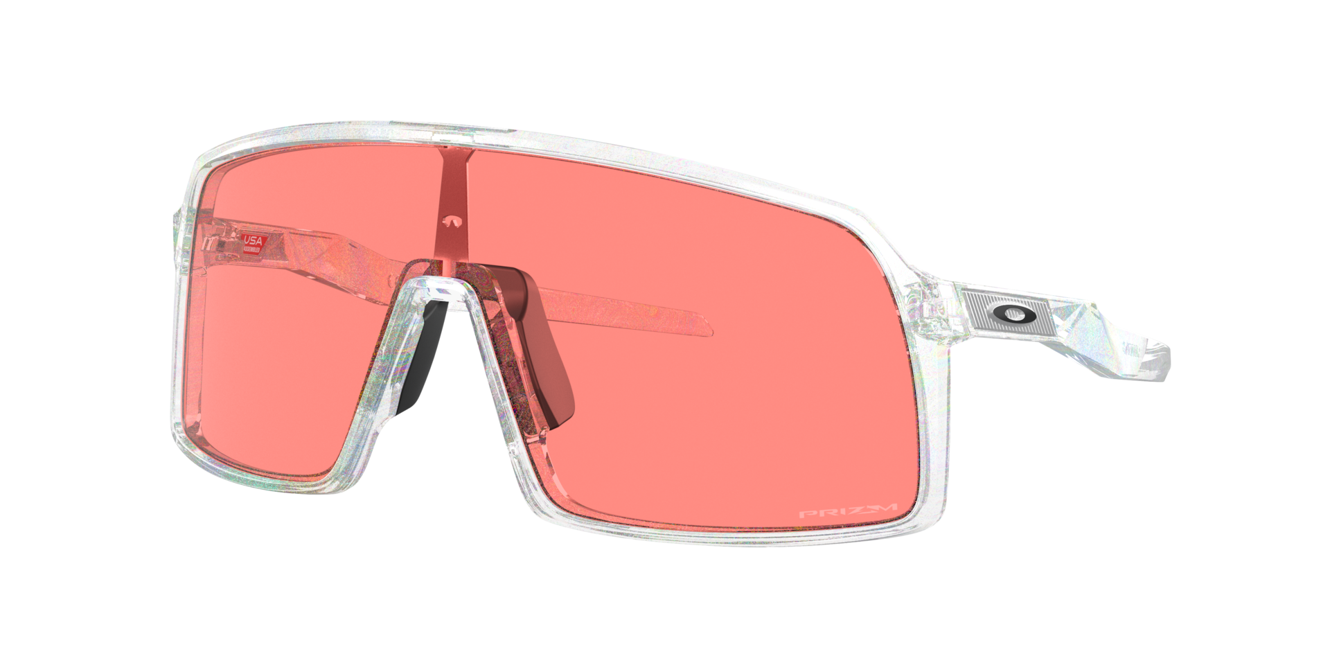Oakley Homme Sunglass Sutro Re-Discover Collection - Couleur du Monture Poussire de lune Couleur de Lentille Prizm Pche 134$