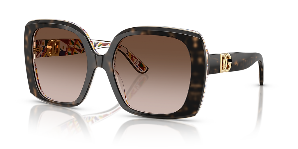 Dolce&Gabbana DG4475 L (56 - 19) with Brown lenses and Tortoise